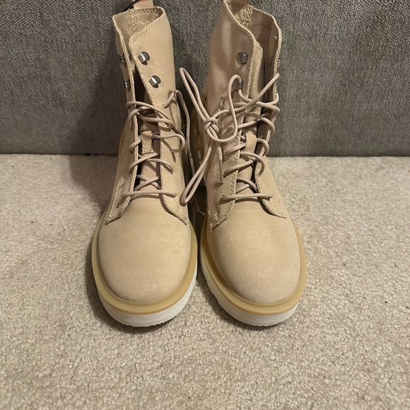 Sorel Women’s Hi Line Heel Lace Size 7.5 Tan - Picture 4 of 6